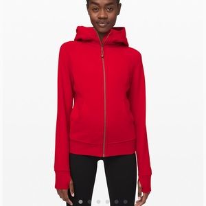 LuLuLemon Scuba Hoodie Red Sz 6